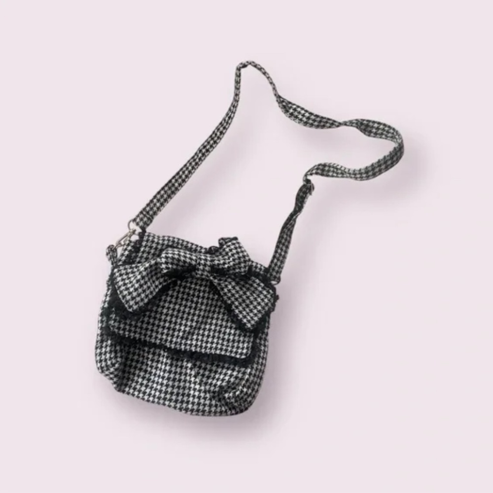Vintage Houndstooth Bag